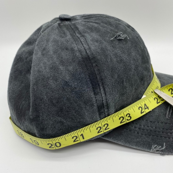 Boutique Women's Criss Cross Ponytail Baseball Cap - Picture 4 of 5